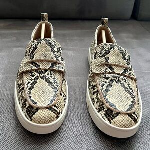 Vionic Ivory Multi Leather Chantel Loafers for Women Size 9M NIB